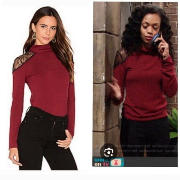 Alice + Olivia Krystalle Turtleneck Sweater Size Medium - Picture 4 of 11